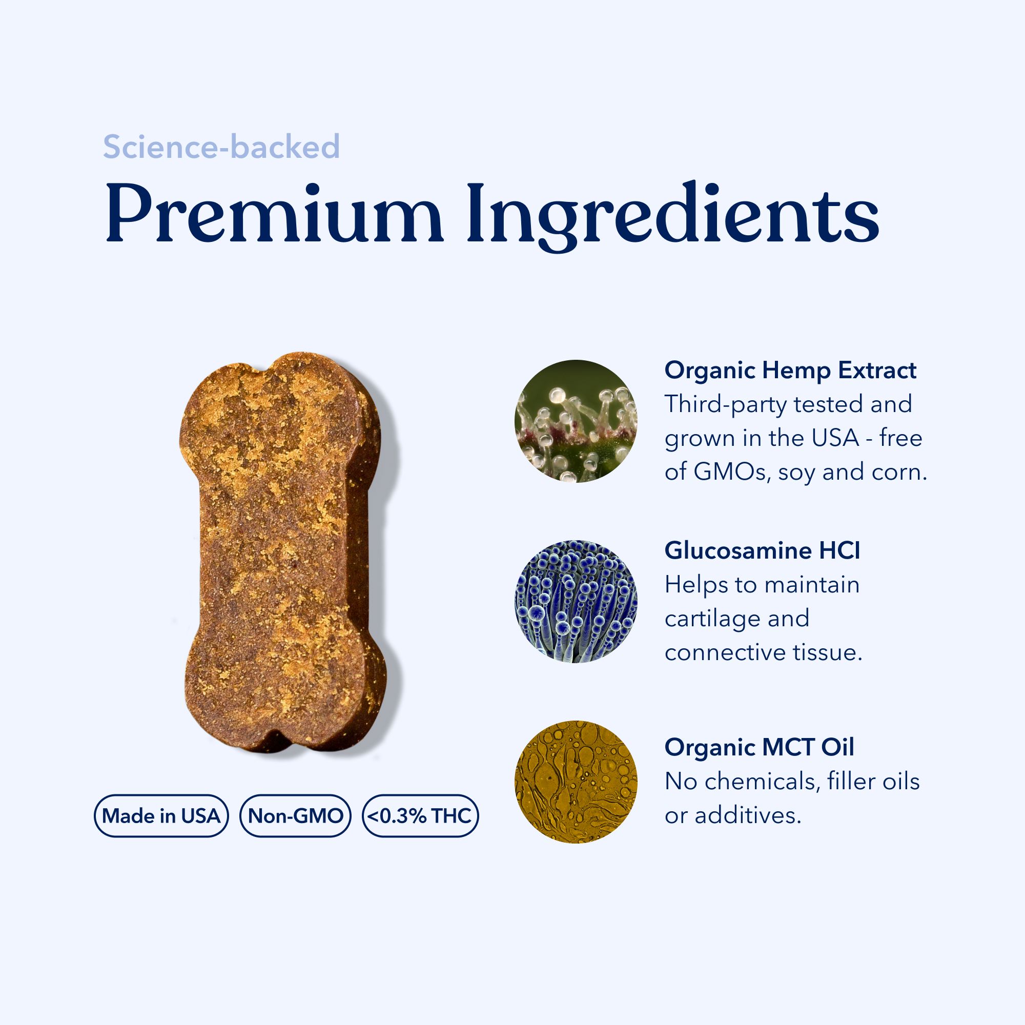 Mobility Hemp Soft Chews for Dogs