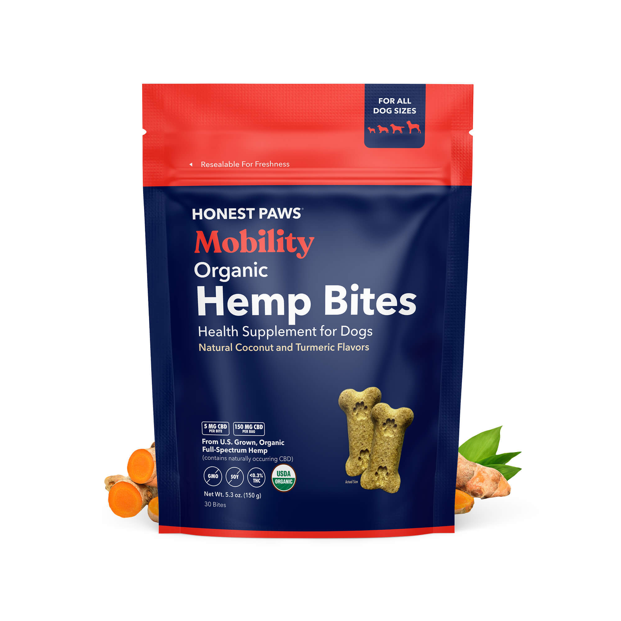 Mobility Hemp Bites for Dogs