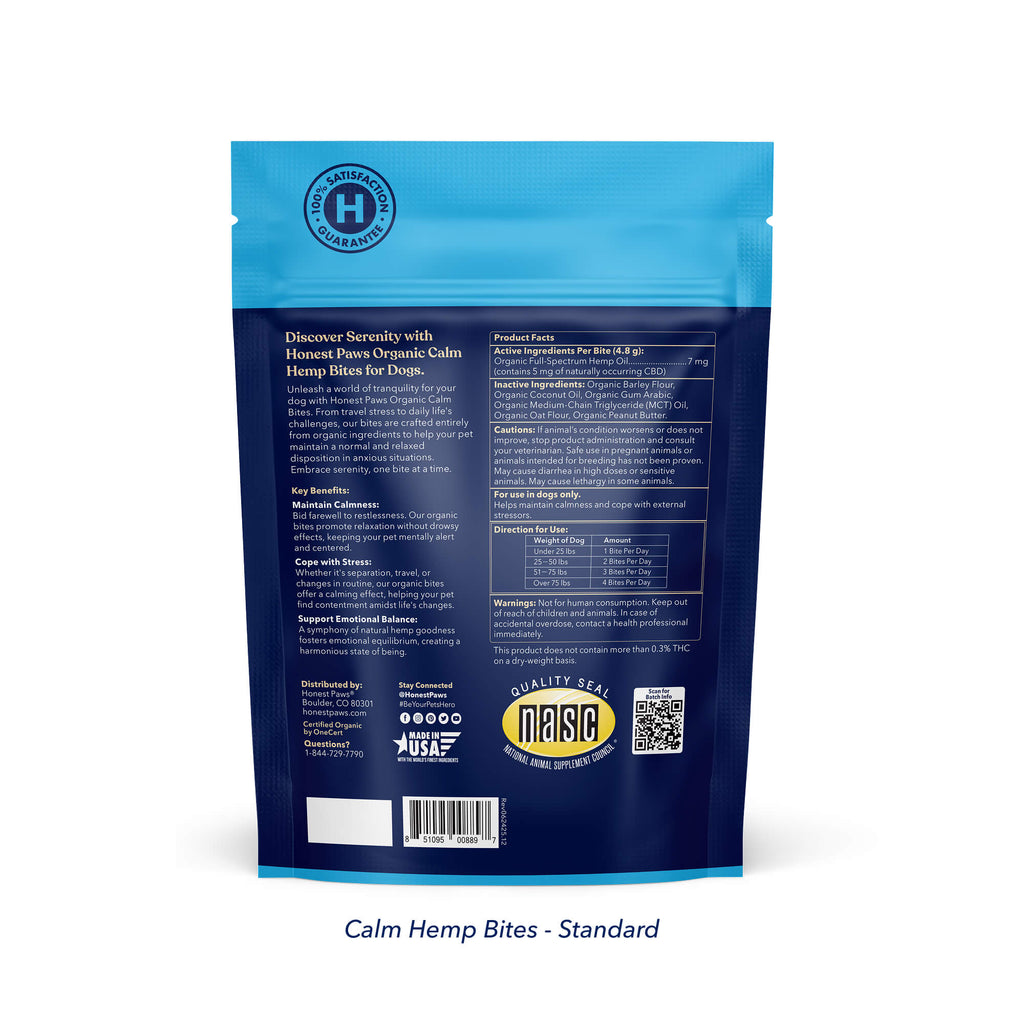 Calm Hemp Bites for Dogs