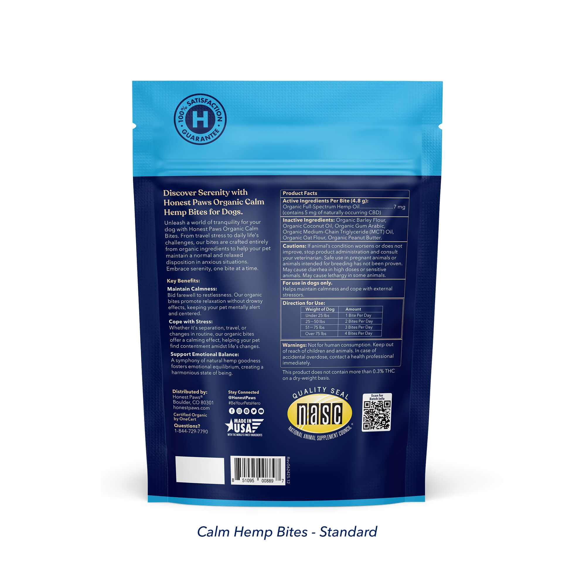 Calm Hemp Bites for Dogs