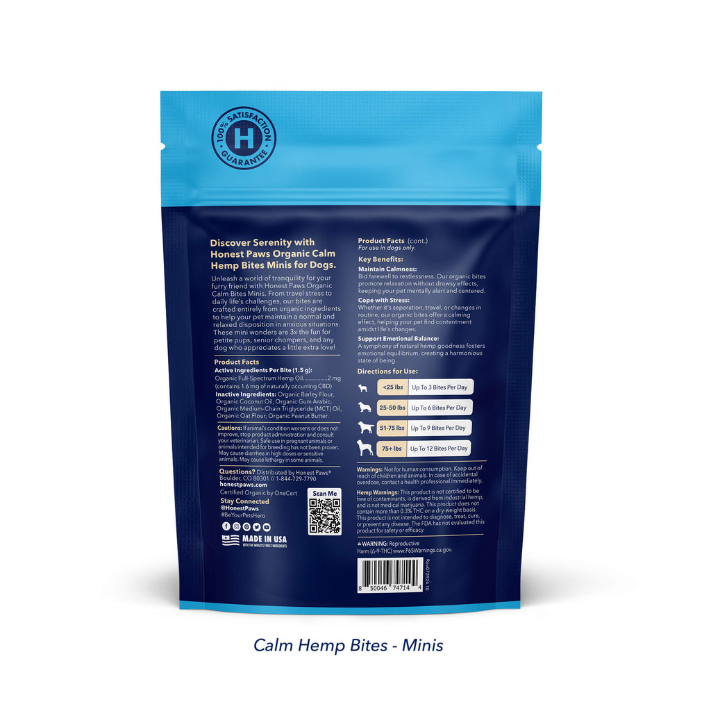 Calm Hemp Bites for Dogs
